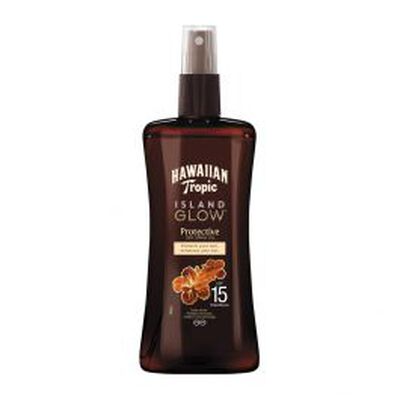Hawaiian Tropic Protective Dry Oil Spray SPF15 &ndash; 200 ml