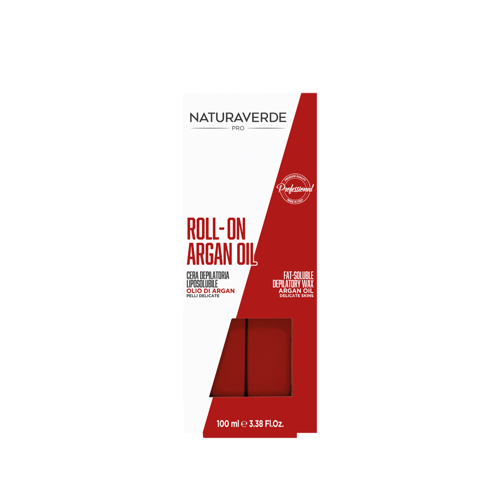 Naturaverde Olio di Argan Cera Depilatoria Roll-on 100 ml, , large