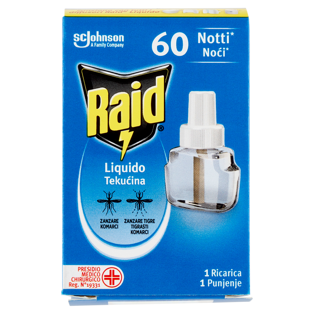Raid Liquido Elettrico Ricarica Calssica 60 Notti, , large