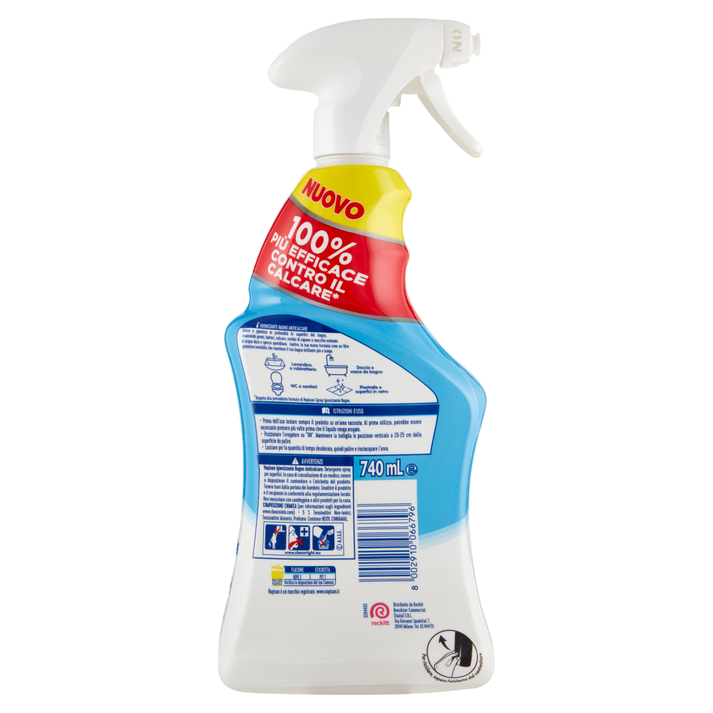 Napisan Igienizzante Bagno Anticalcare 740ml, , large