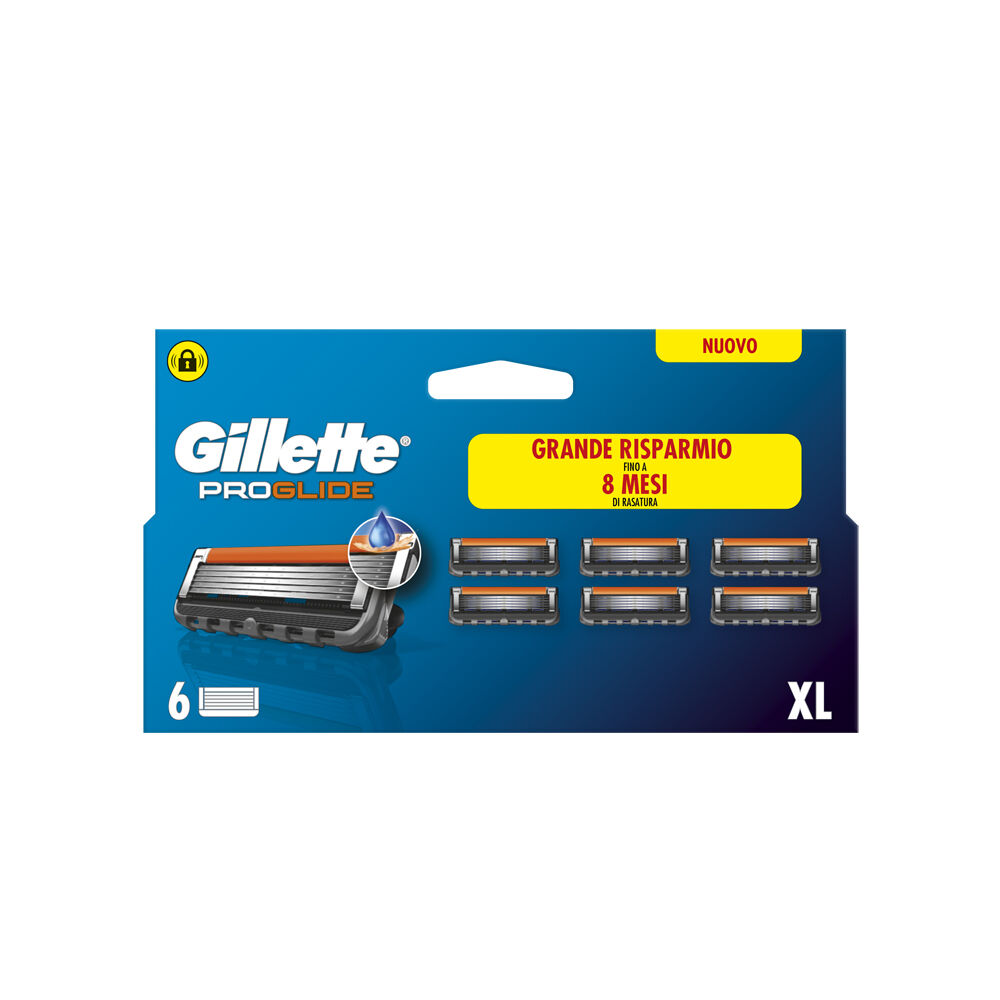 Gillette Proglide Ricambi 6 Pezzi, , large