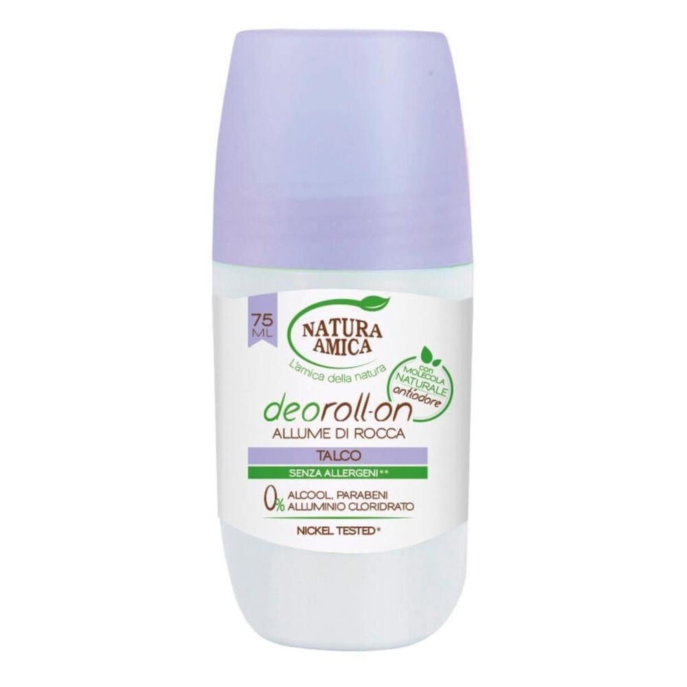 Natura Amica Talco Deodorante Roll -On 75ml, , large