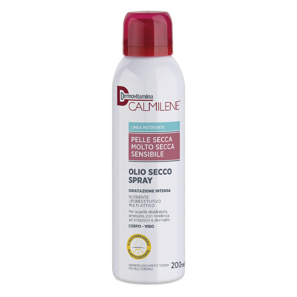 Dermovitamina Calmilene Olio Secco Spray 200 ml, , large