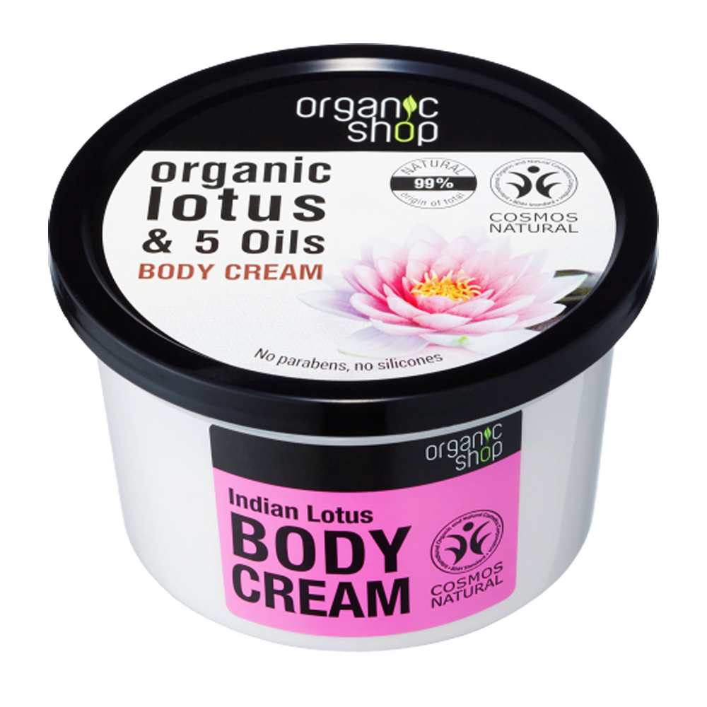 Organic Shop Indian Lotus Crema Corpo 250 ml, , large