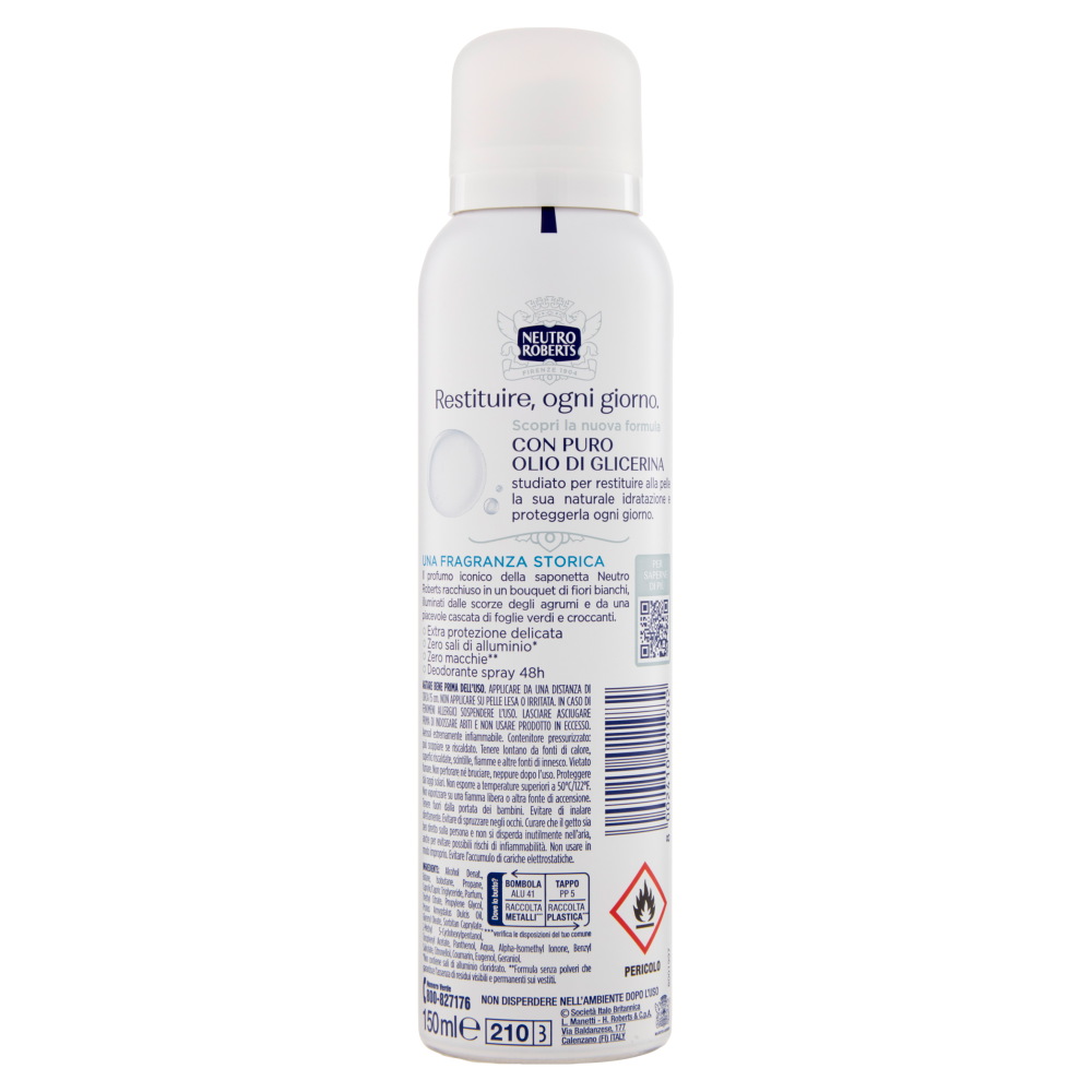 Neutro Roberts Delicato Profumo di Sapone 150 ml, , large