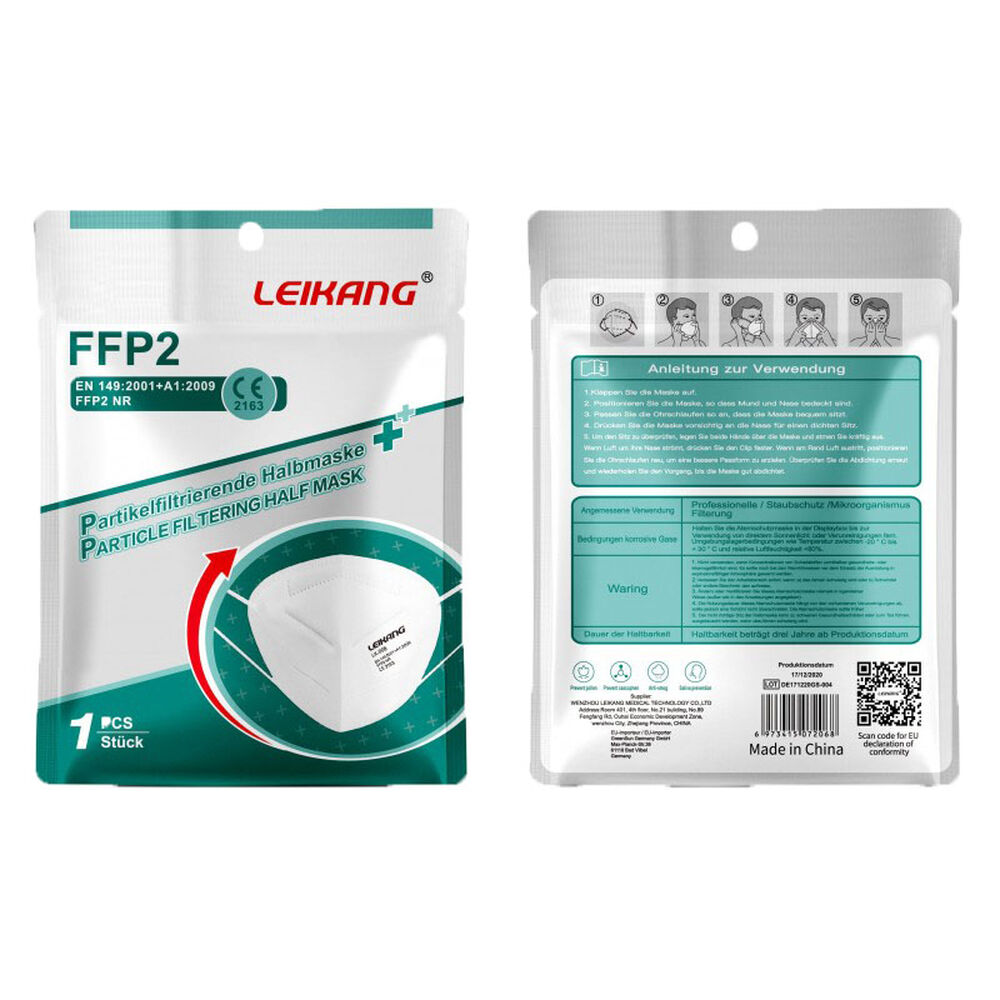 Mascherina FFP2 Bianca, , large