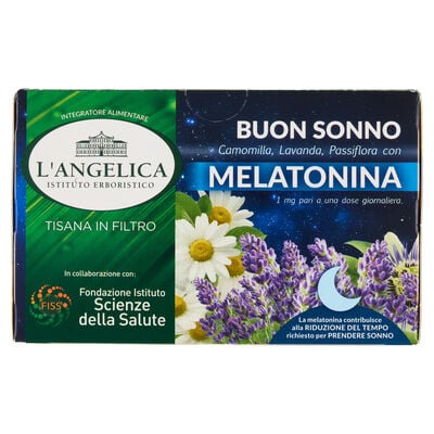 L'Angelica Tisana Buon Sonno con Melatonina x15	