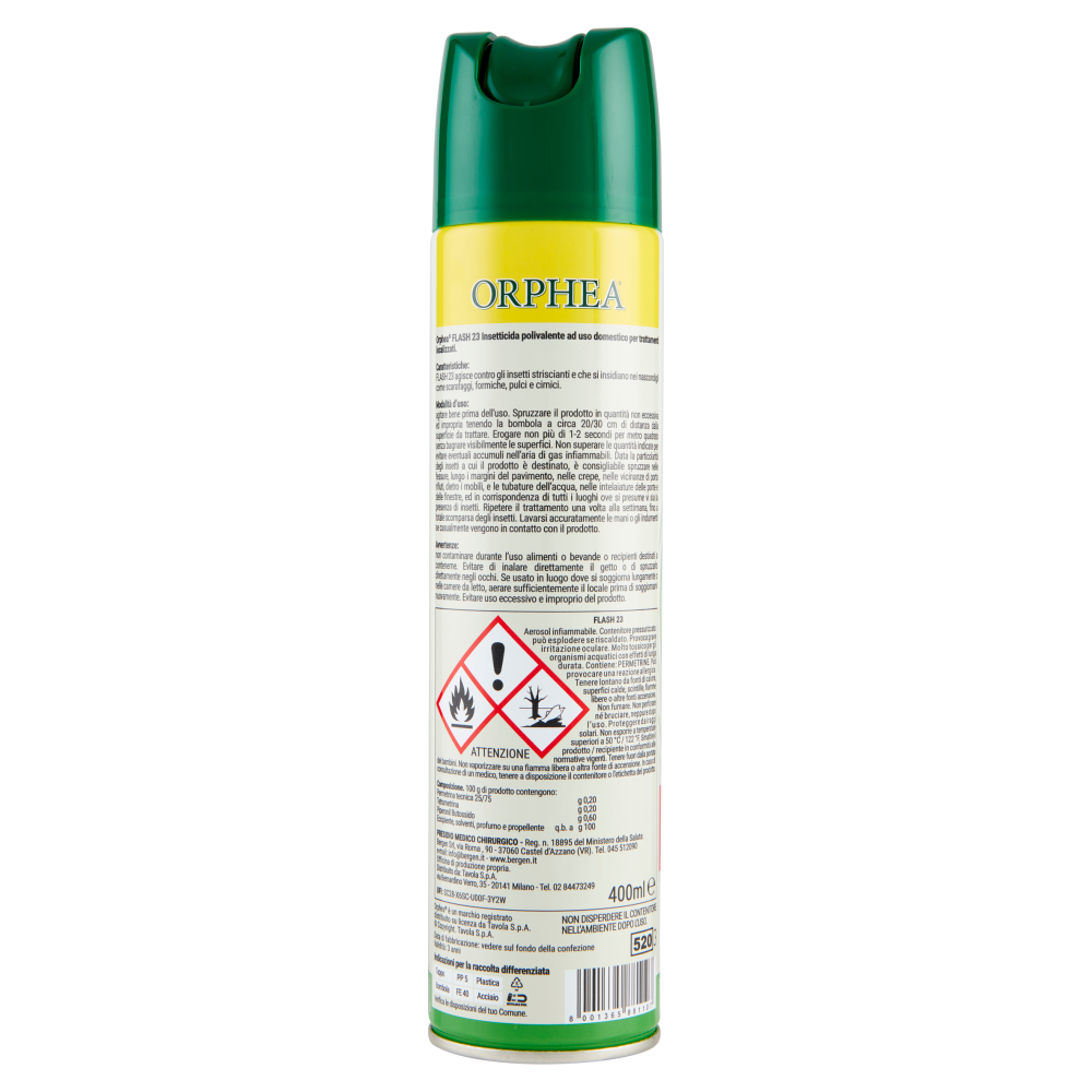 Orphea Formiche e Scarafaggi Flash23 400 ml, , large