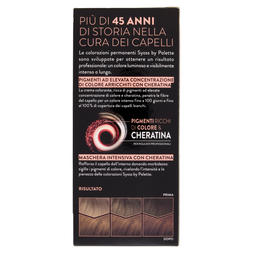Syoss By Palette Colorazione Permanente 5.8 Castano Nocciola, , large