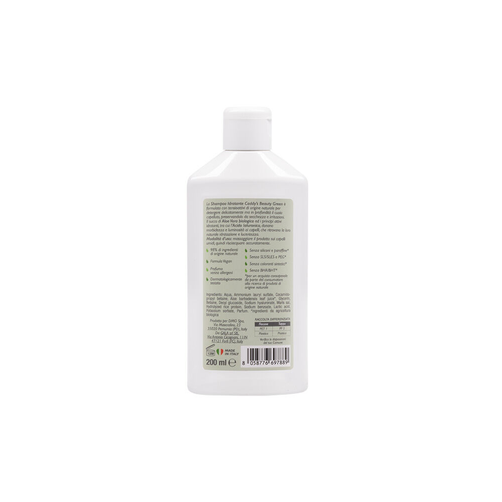 Caddy&rsquo;s Beauty Green Shampoo Idratante 200 ml, , large