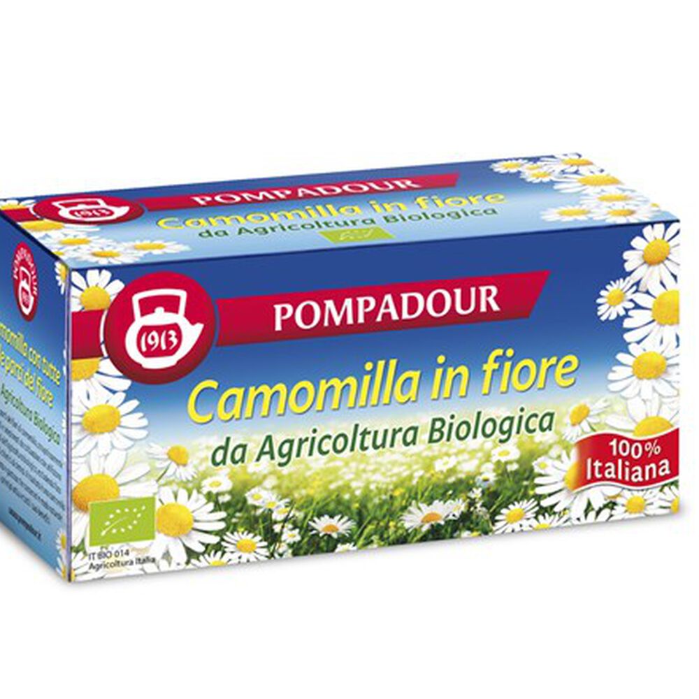 Pompadour Camomilla in Fiore Bio 15 Bustine, , large