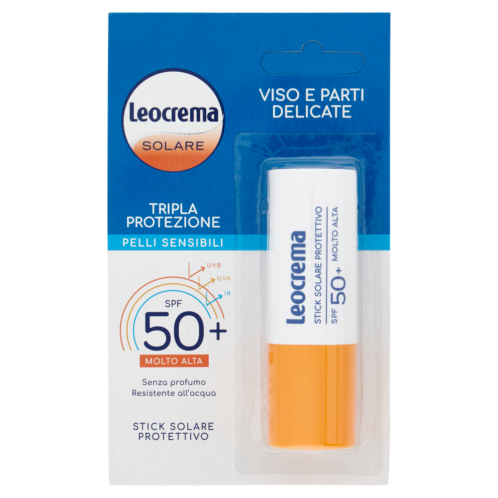 Leocrema Stick Solare Protettivo SPF50+ Pelli Sensibili 12 ml	, , large