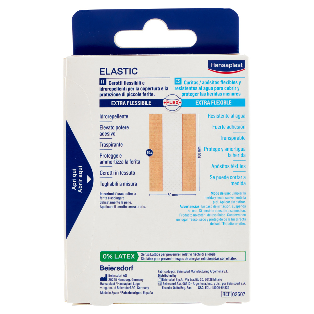 Hansaplast Elastic 1 m 6 cm, , large
