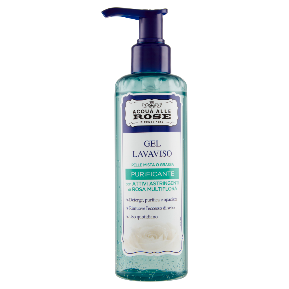 Acqua alle Rose Gel Lavaviso Purificante 200 ml, , large