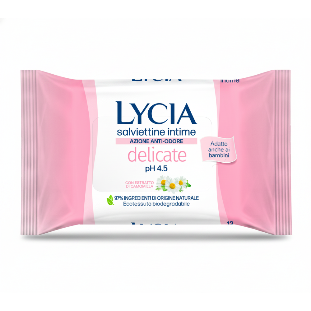 Lycia Salviettine Intime Formula Delicata 12 Pezzi, , large