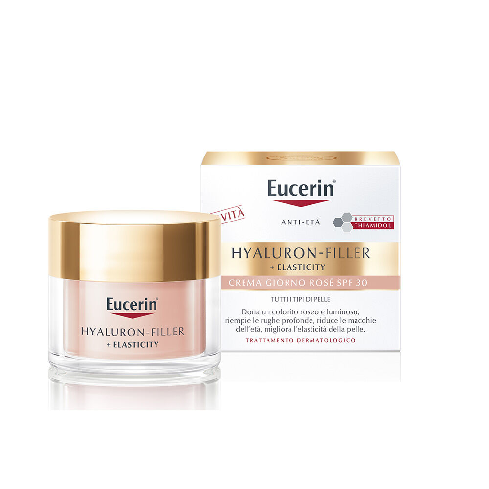 Eucerin Hyaluron-Filler + Elasticity Crema Giorno Ros&eacute; Spf 30 50 ml, , large