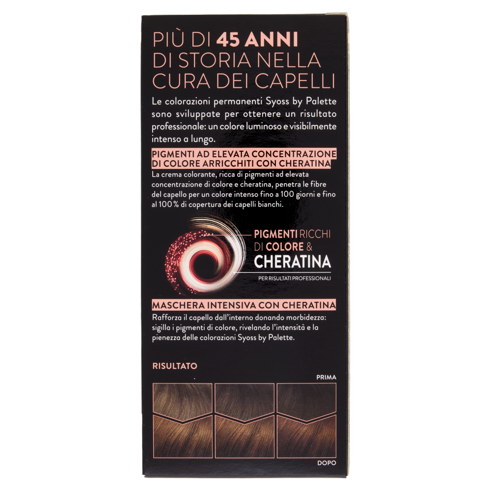 Syoss By Palette Colorazione Permanente 4.8 Castano Cioccolato, , large