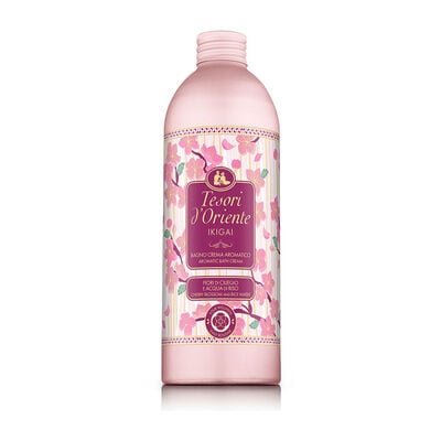 Tesori d'Oriente Bagnocrema Aromatico Ikigai Fiori di Ciliegio e Acqua di Riso 500 ml