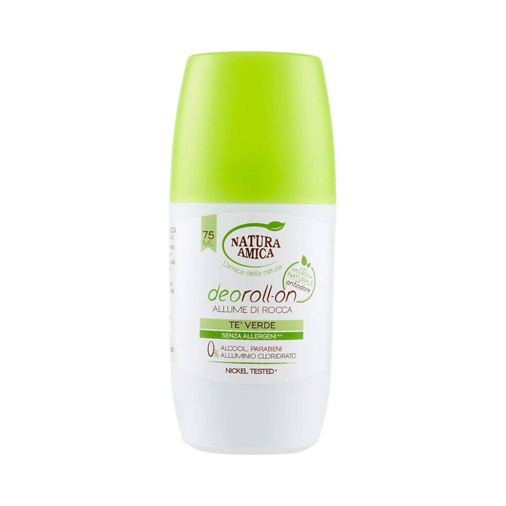 Natura Amica Deodorante Roll-On T&egrave; Verde 75 ml	, , large