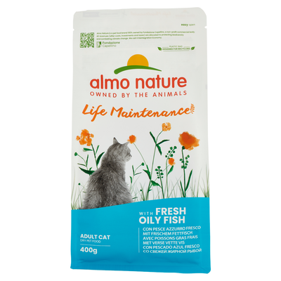 Almo Nature Life Maintenance Adult Cat con Pesce Azzurro Fresco 400 g