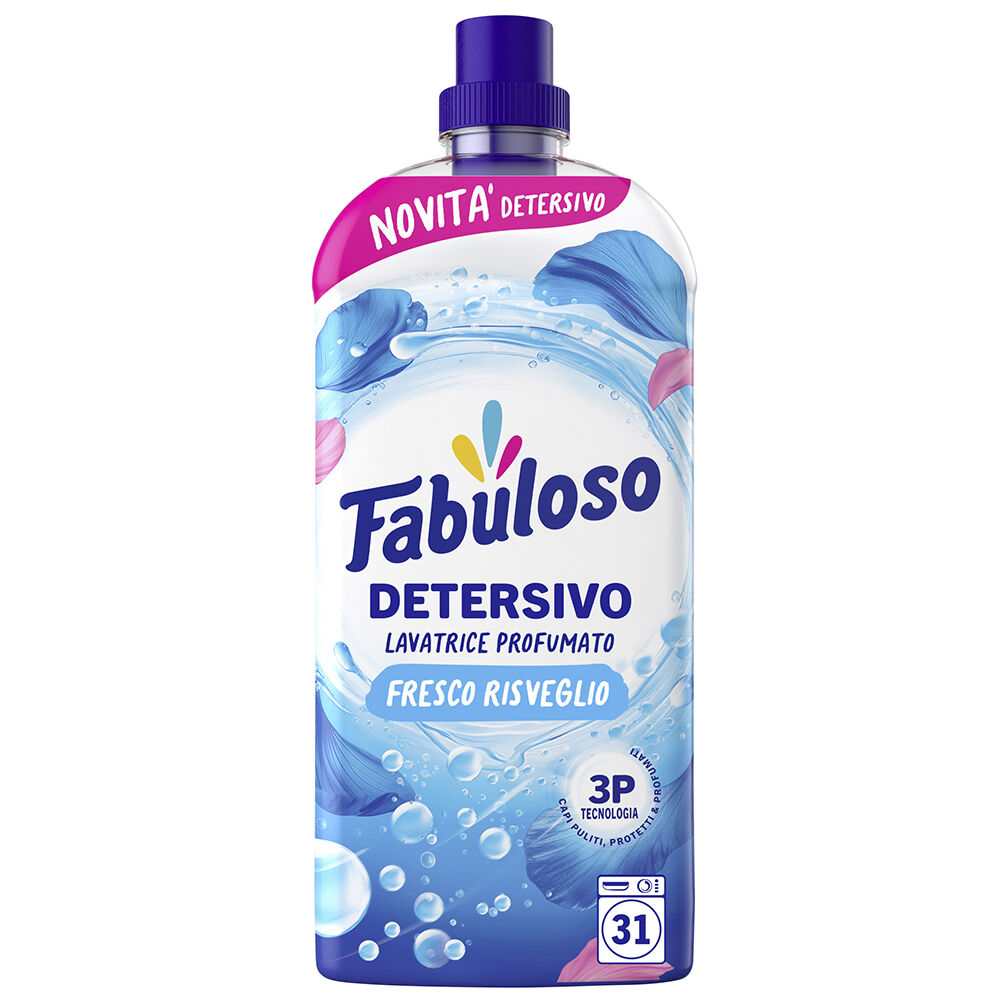 Fabuloso Detersivo Lavatrice Liquido Fresco Mattino 31 Lavaggi, , large