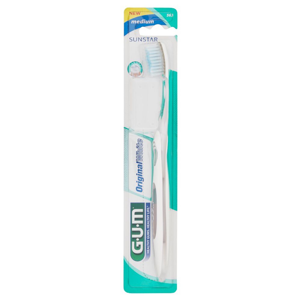 Gum Spazzolino Original White Medium, , large