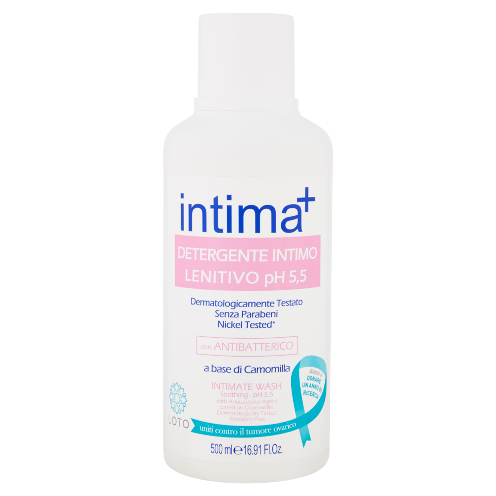 Intima⁺ Detergente Intimo Lenitivo pH 5,5 500 ml, , large
