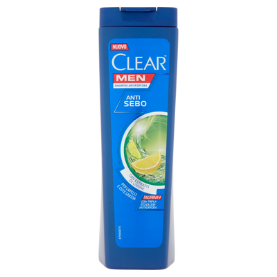 Clear Men Shampoo Antiforfora Anti Sebo 225 ml