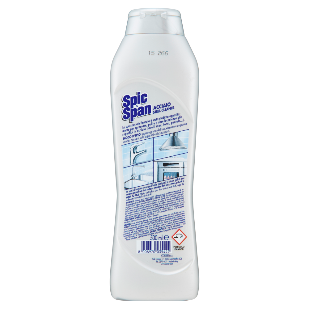 Spic & Span Acciaio 500 ml, , large