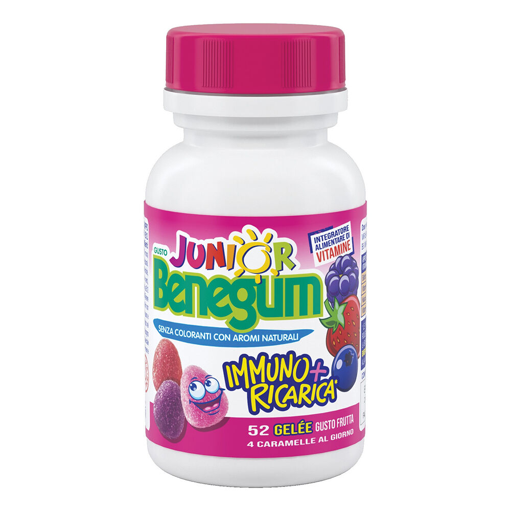 Benegum J Immuno + Ricarica Frutti Rossi 156 g, , large