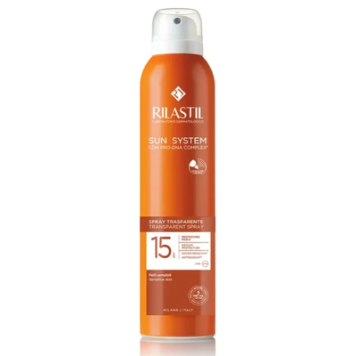 Rilastil Sun System Transparent Spray Spf 15 200 ml