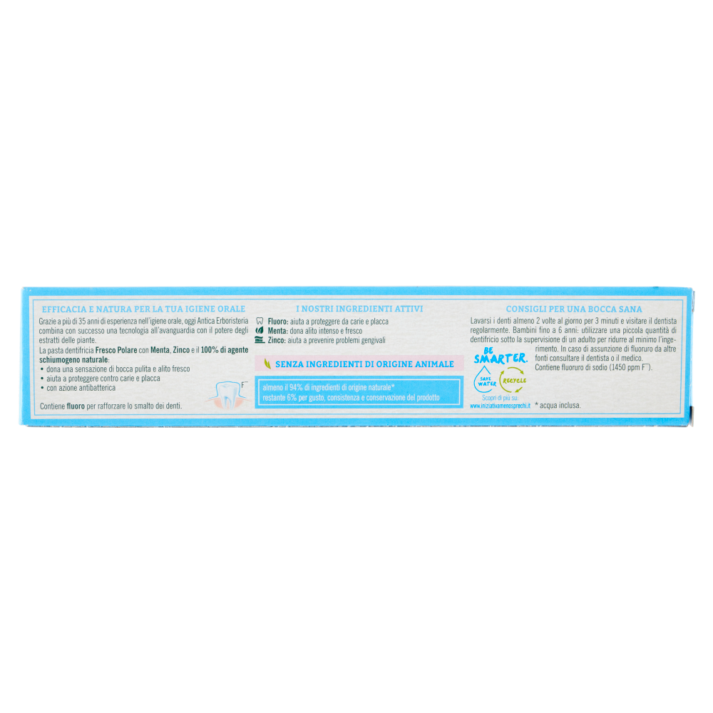 Antica Erboristeria Fresco Polare Menta & Zinco 75ml, , large