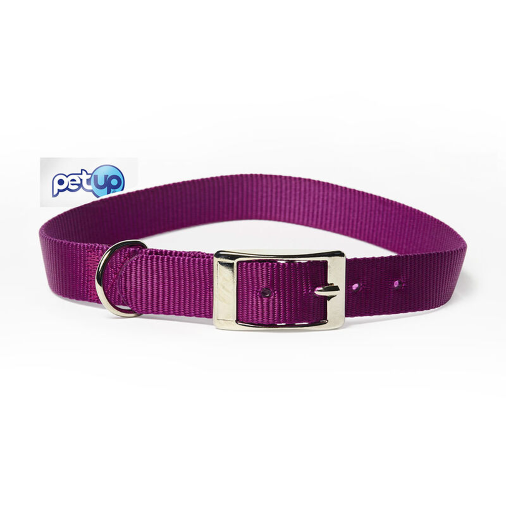 Petup Collare nylon mm 18 x 500 viola, , large