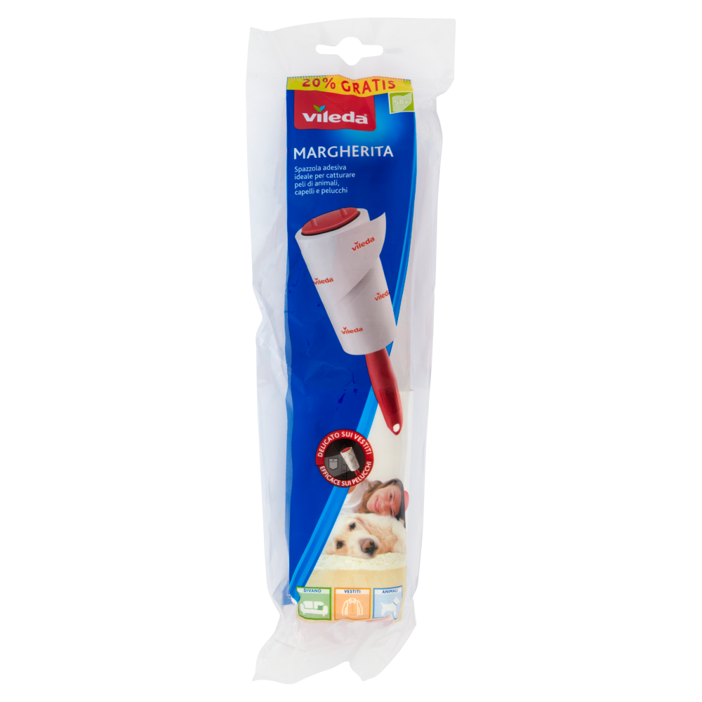 Vileda Margherita Spazzola Multiuso 58 Fogli, , large
