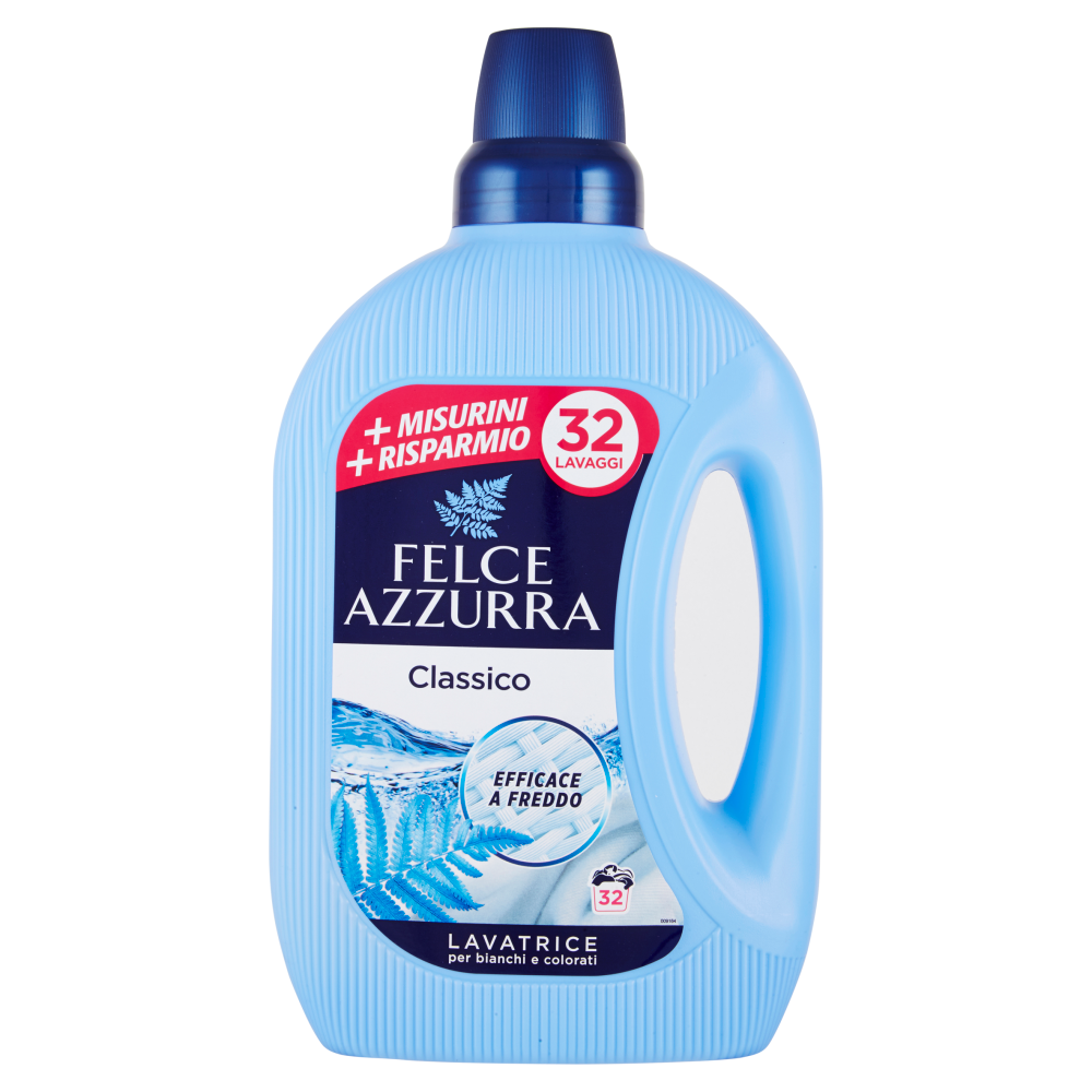 Felce Azzurra Detersivo Lavatrice Classico 32 Lavaggi, , large