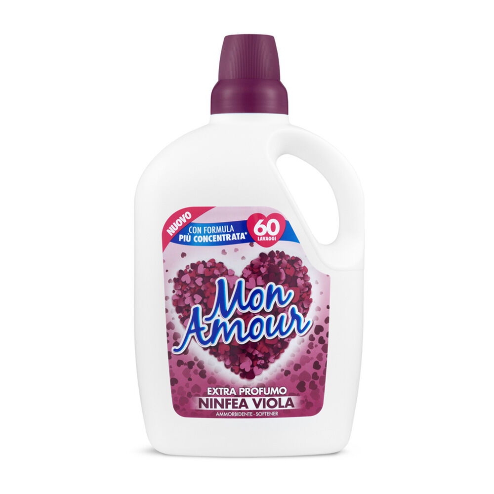 Mon Amour Ammorbidente Ninfea Viola 60 Lavaggi 3000 ml, , large