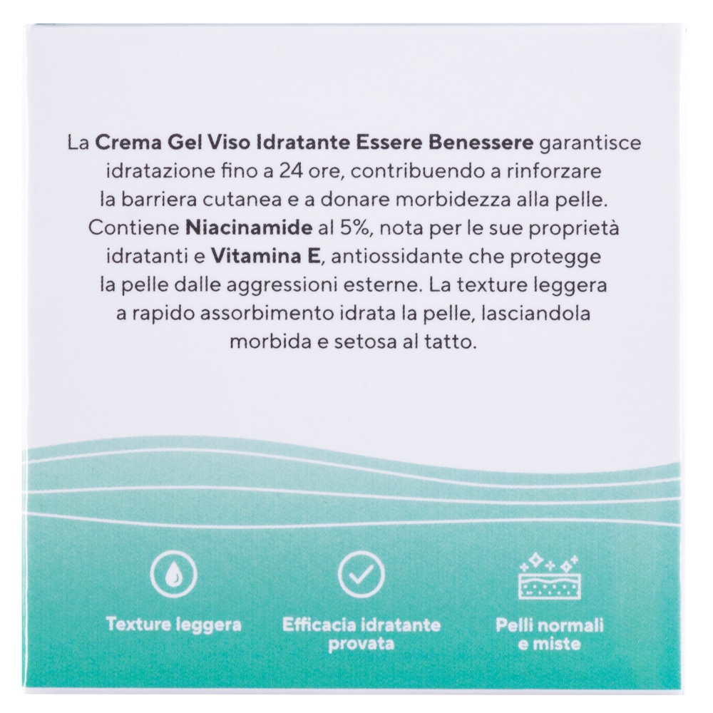 Essere Benessere Crema Gel Viso Idratante 50 ml, , large