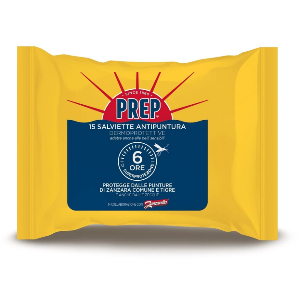 Prep Salviette Antipuntura 15 Pezzi, , large