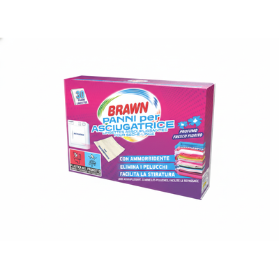 Brawn Panni per Asciugatrice con Ammorbidente 30 Pezzi