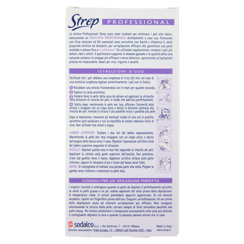 Strep Strisce viso Professionale 10 Pezzi, , large