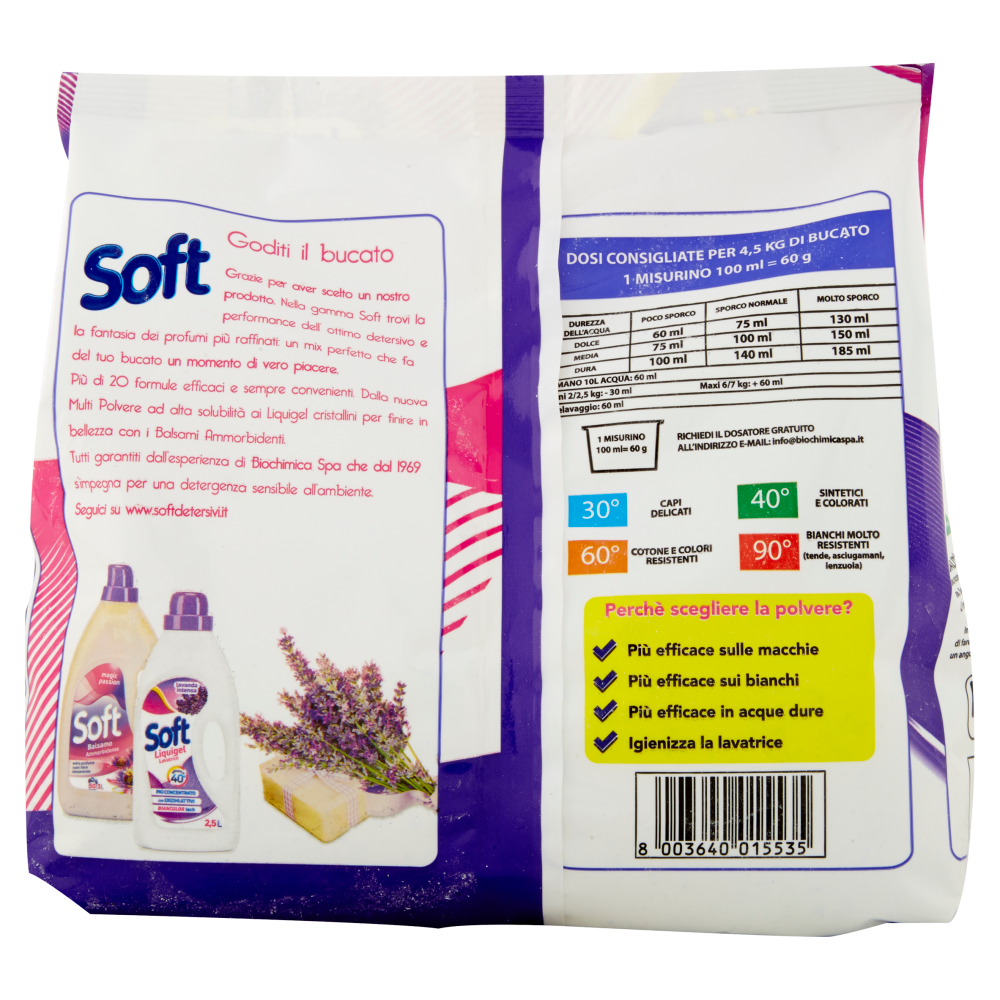 Soft Lavatrice 18+4 Misurini Lavanda, , large