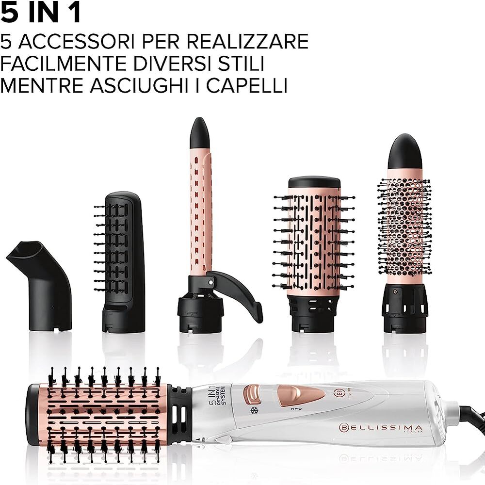 Bellissima Modellatore My Pro GH18 1100 5 Accessori 1000 W, , large